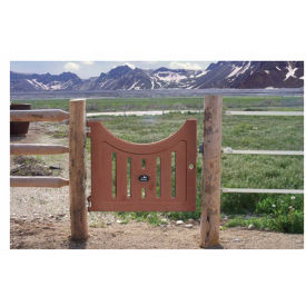 High Country Plastics Horse Gate G-HRS-BR 4' G-HRS-BR