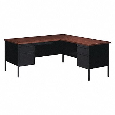 L-Shape Desk 66 W 29-1/2 H 72 D MPN:20450