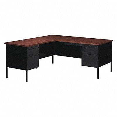 L-Shape Desk 66 W 29-1/2 H 72 D MPN:20453