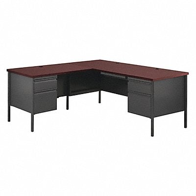 L-Shape Desk 66 W 29-1/2 H 72 D MPN:20454