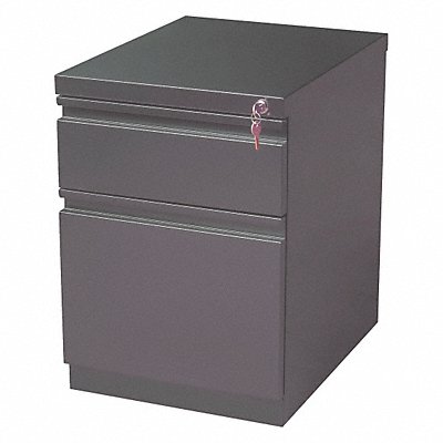 Pedestal 15 in Overall W Steel Charcoal MPN:19362