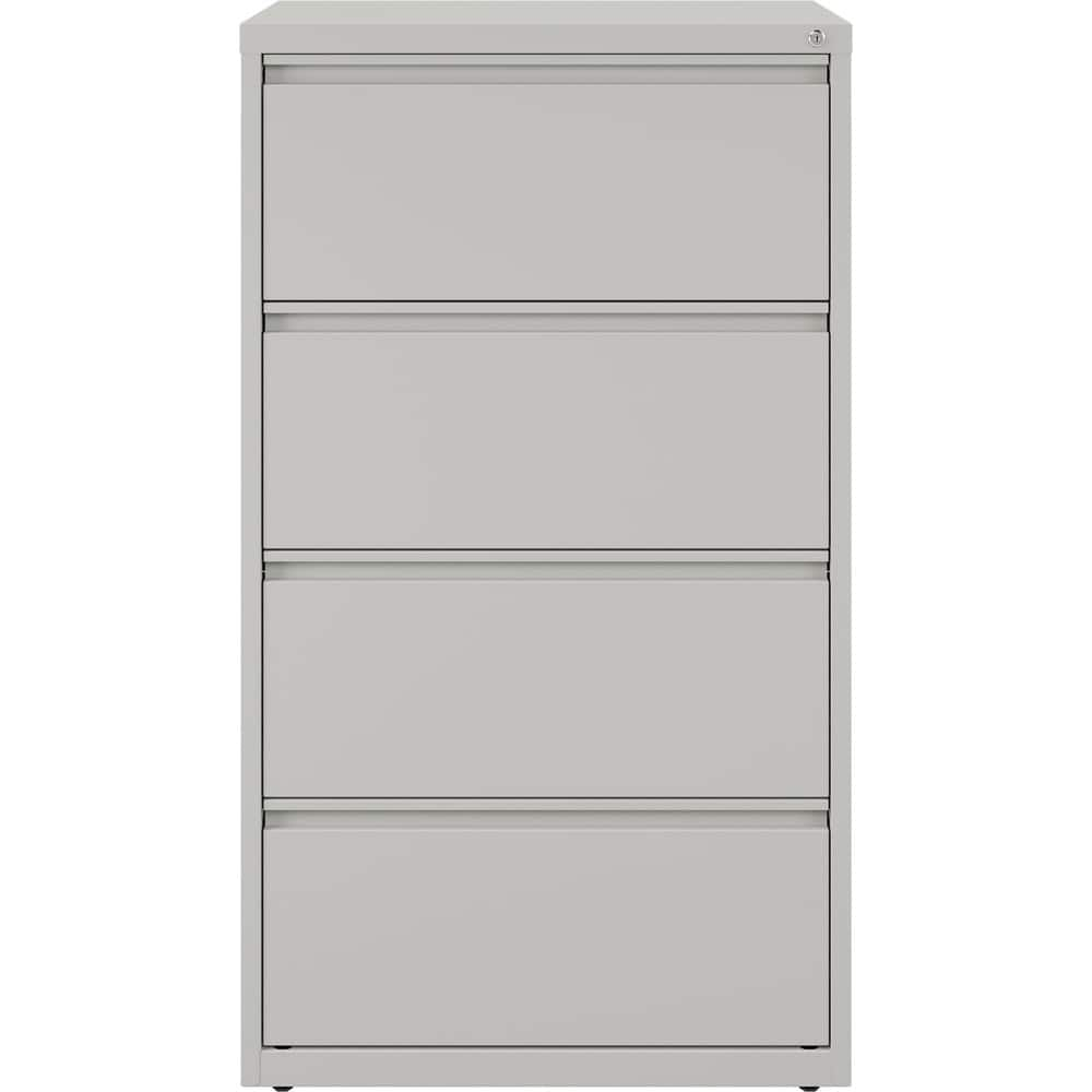 Horizontal: 4 Drawers, Steel, Light Gray MPN:14978