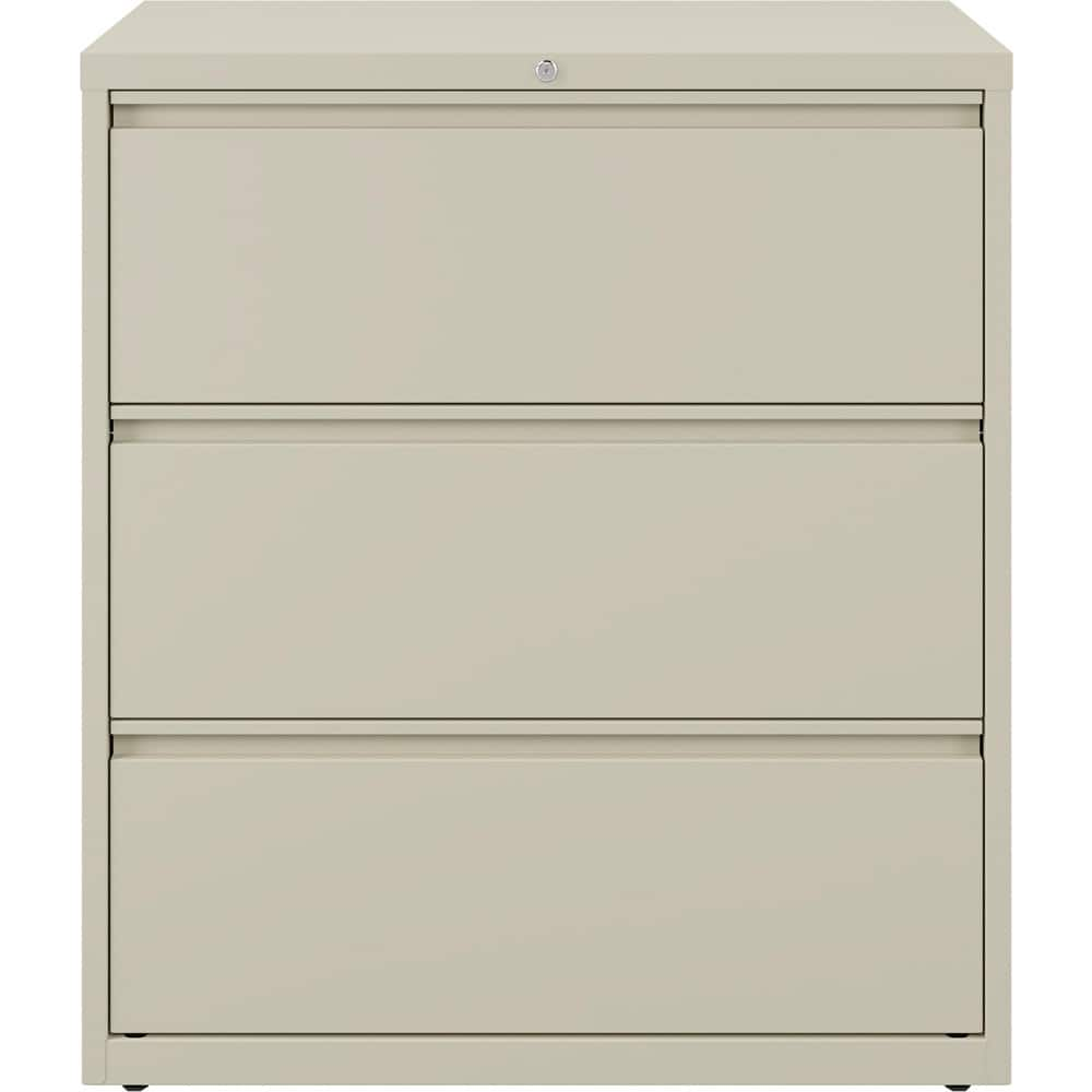 Horizontal: 3 Drawers, Steel, Light Gray MPN:17635