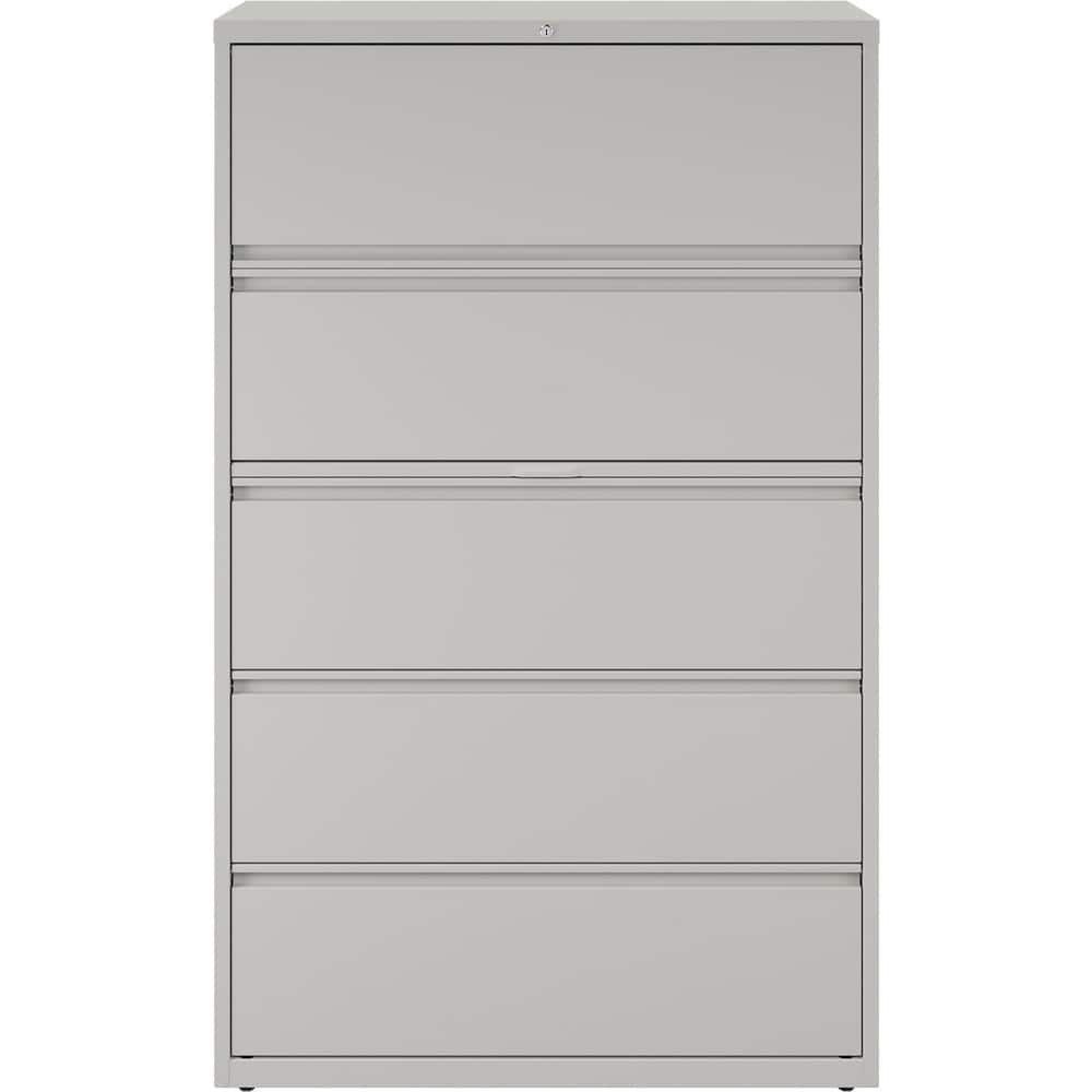 Horizontal: 5 Drawers, Steel, Light Gray MPN:17650