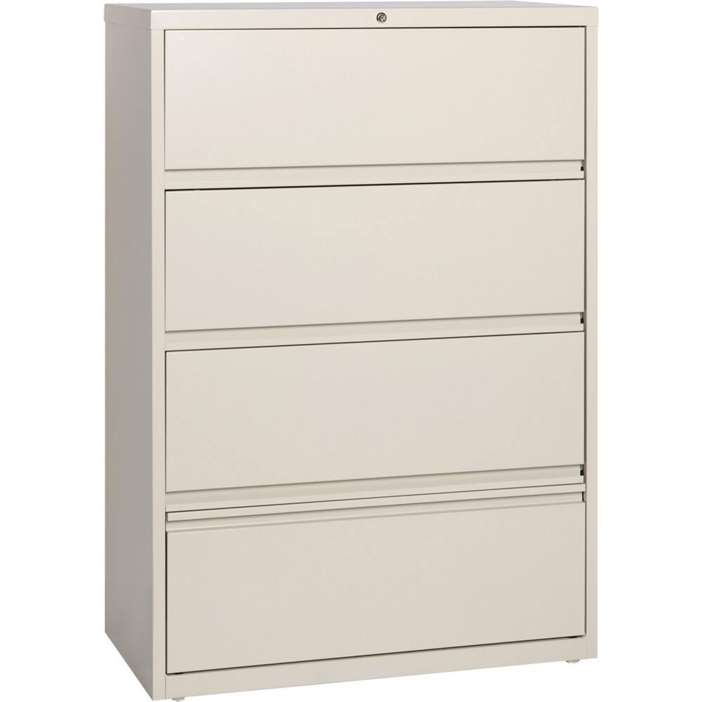 Horizontal: 4 Drawers, Steel, Putty MPN:17898