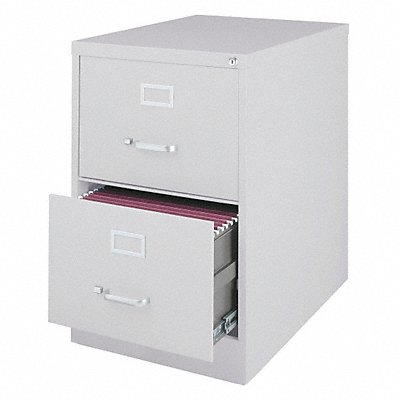 Vertical File Cabinet Light Gray 25 D MPN:14414