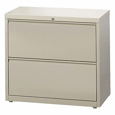 Lateral File Cabinet 28 in H Steel MPN:14970