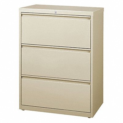 Lateral File Cabinet 40-1/4 in H Putty MPN:14973