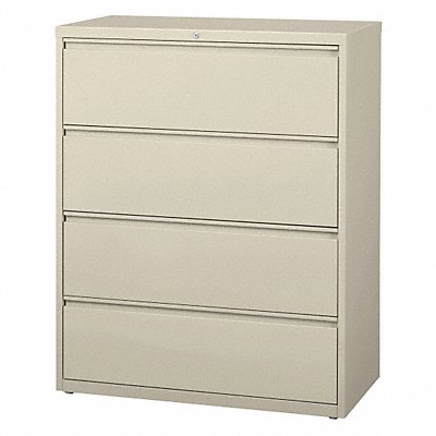 Lateral File Cabinet Putty 52-1/2 in H MPN:17459