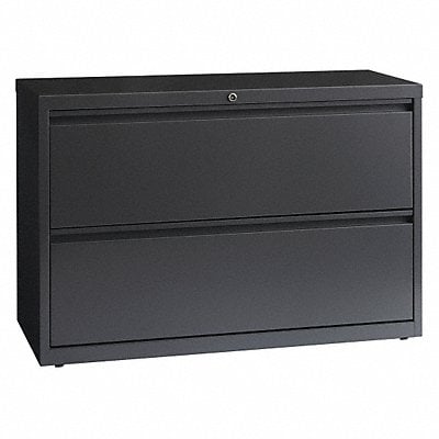 Lateral File Cabinet Charcoal 28 in H MPN:17642