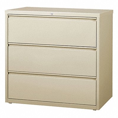 Lateral File Cabinet Putty 40-1/4 in H MPN:17643