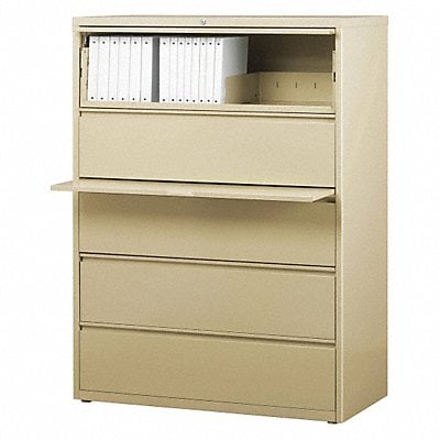 Lateral File Cabinet Putty 67-5/8 in H MPN:17648