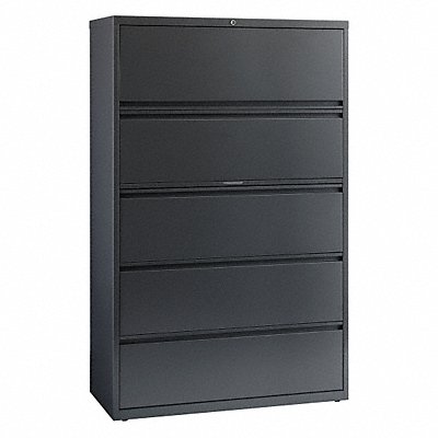 Lateral File Cabinet Charcoal 42 in W MPN:17651