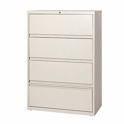 Lateral File Cabinet Putty 36in W Steel MPN:17898