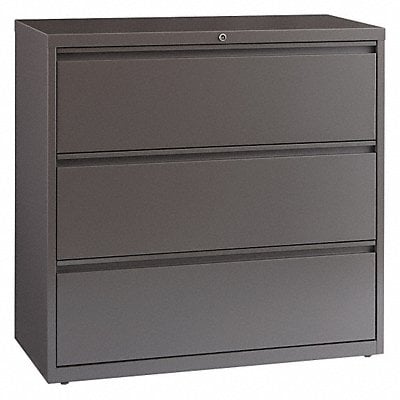 Lateral File Cabinet Medium Tone Steel MPN:19830