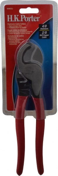 Cable Cutter: Steel Handle, 9-1/2