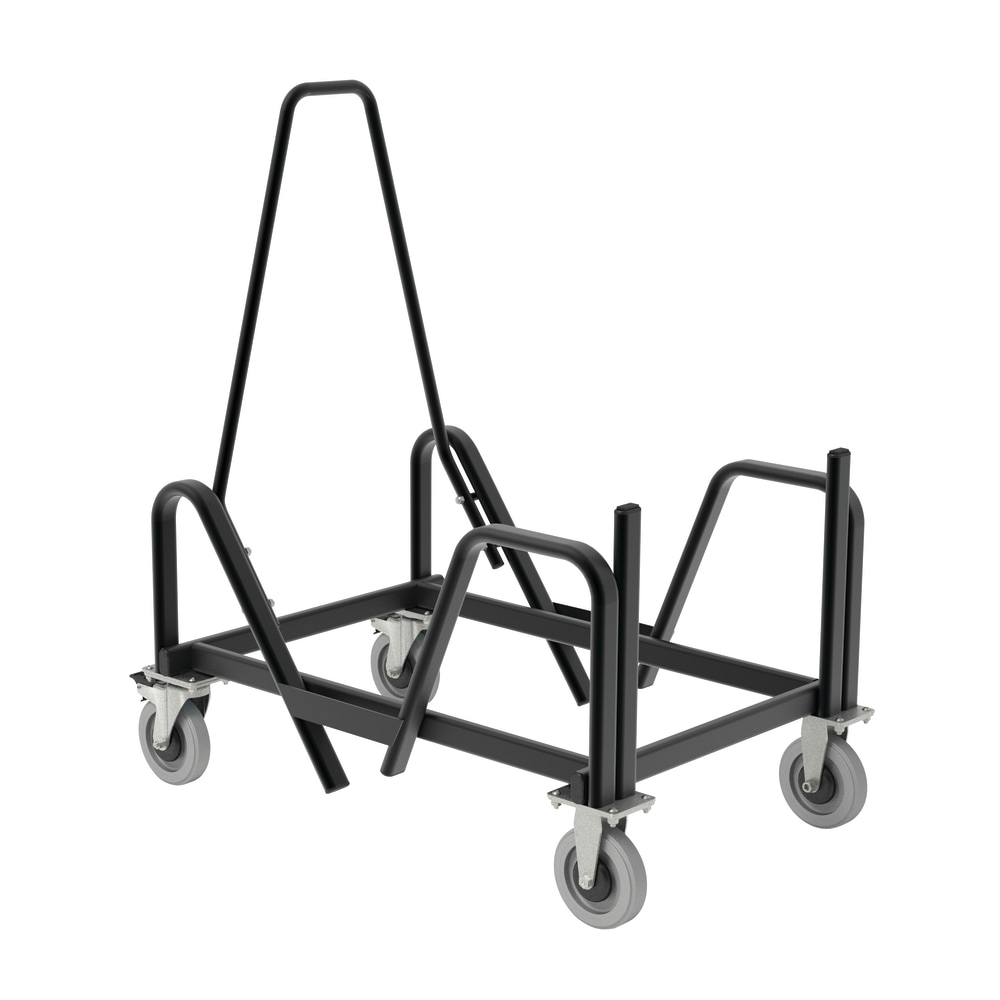 HON Motivate Chair Cart For High-Density Stackers, Black MPN:MSCART