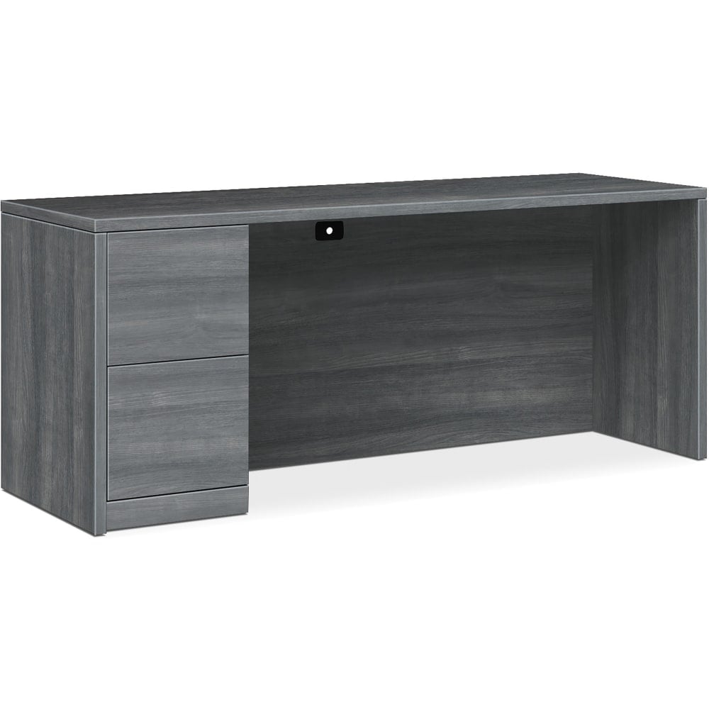 HON 10500 H105904L Pedestal Credenza - 72in x 24in29.5in - 2 x File Drawer(s)Left Side - Finish: Sterling Ash MPN:HON105904LLS1