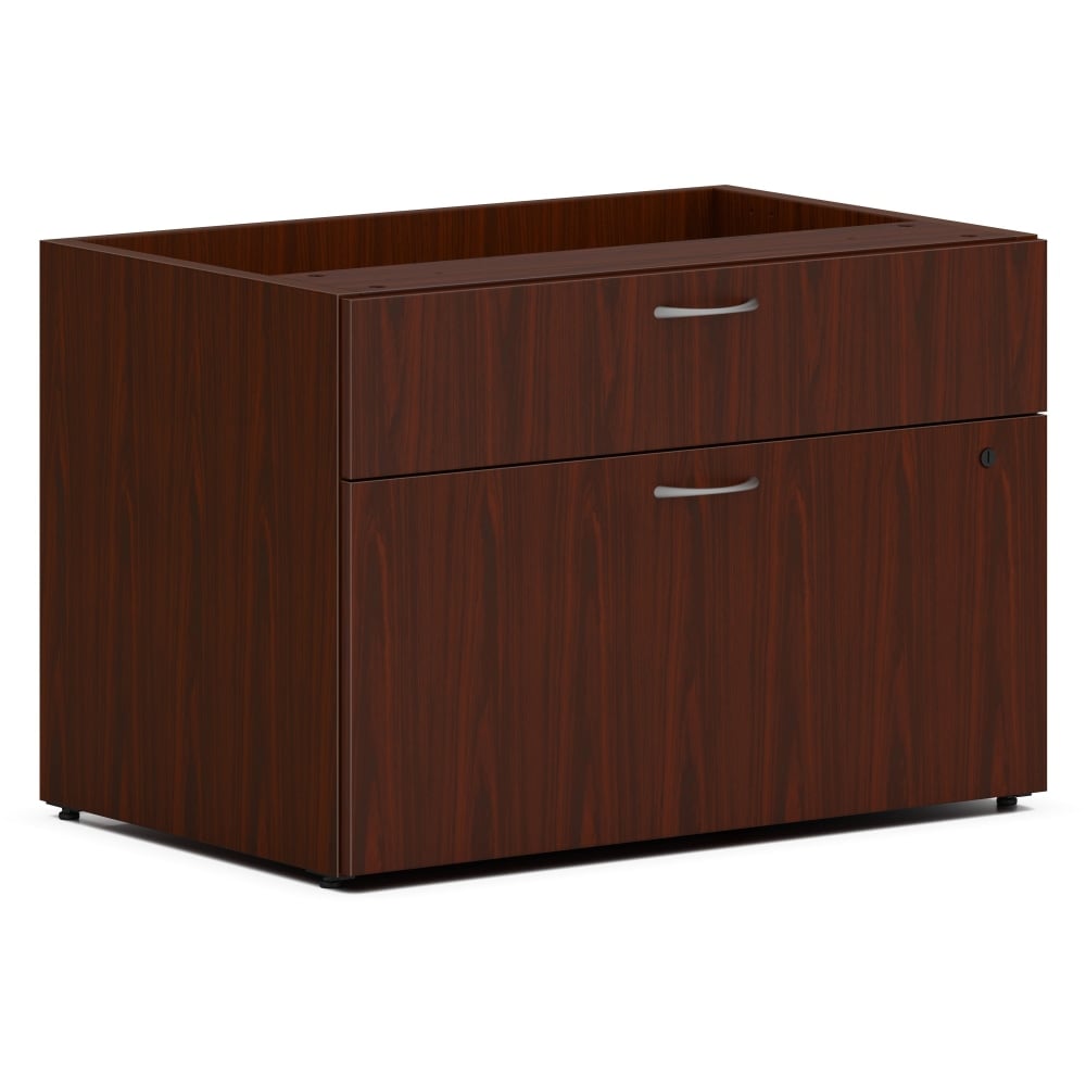 HON Mod Low Personal Credenza /// 2 Drawers /// 30inW /// Traditional Mahogany Finish - 30in x 20in21in - 2 x Storage, File Drawer(s) - Finish: Traditional Mahogany MPN:HONLCL3020BFLT1