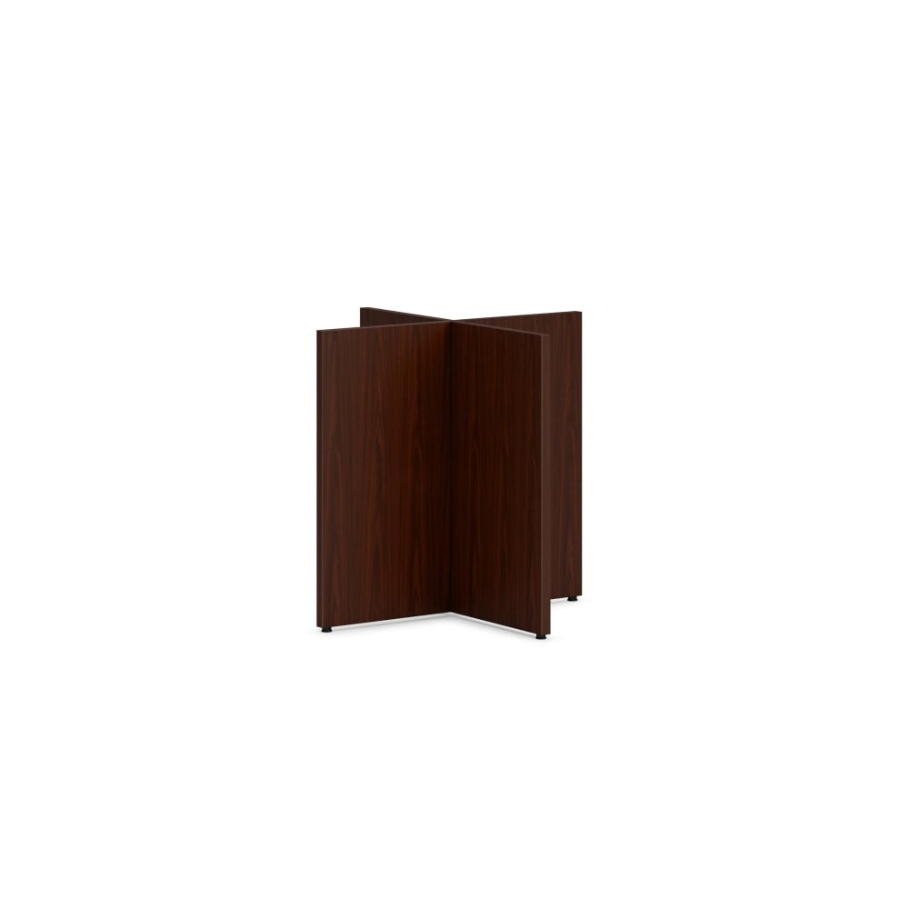 HON Mod HLPLTBL48BASE Conference Table Base - Finish: Traditional Mahogany MPN:HONTBL48BSELT1