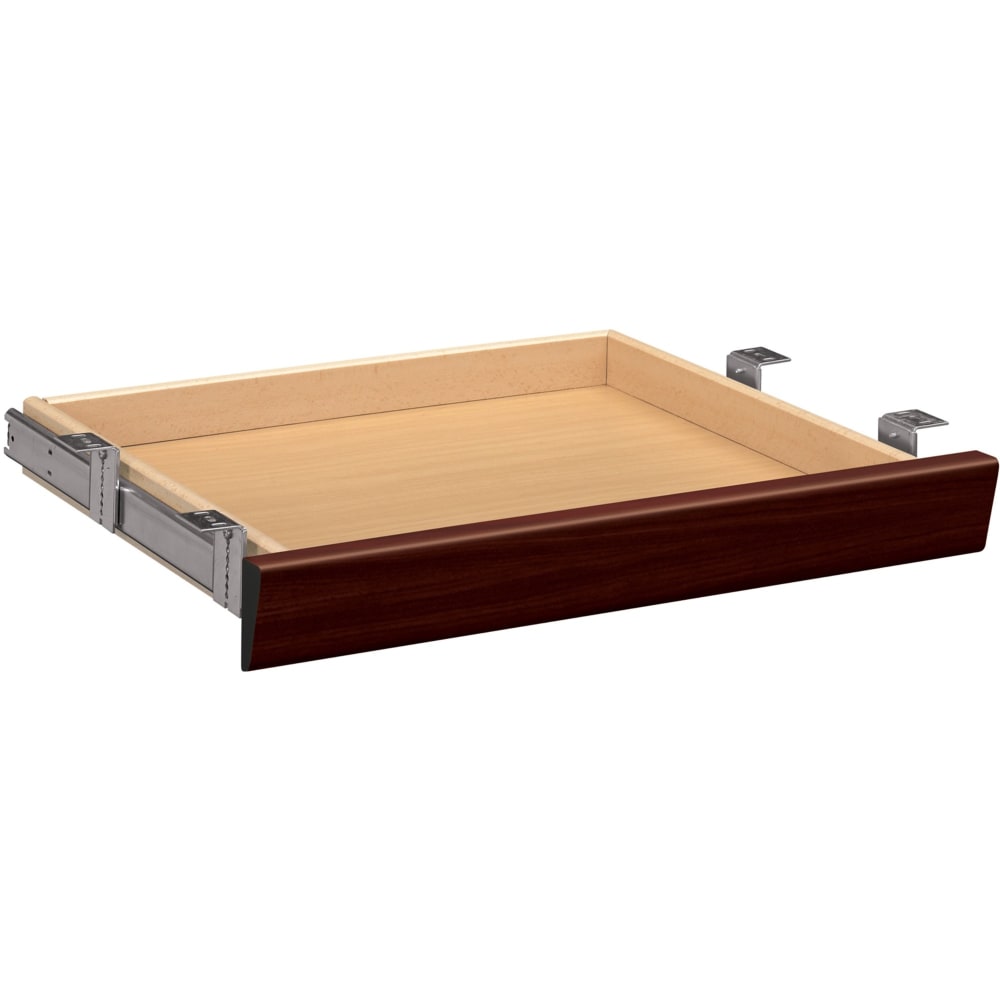 HON 10500 Angled Wood Center Drawer For 66in Workstation Desk Or Return, Mahogany MPN:1522N