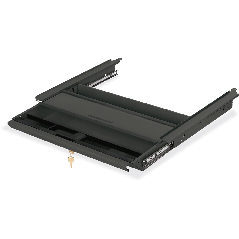 HON 38000 Center Drawer With Core-Removable Lock, Charcoal MPN:D2S