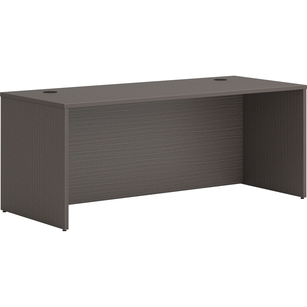 HON Mod 72inW Rectangle Desk Shell, Slate Teak MPN:HONLDS7230LS1