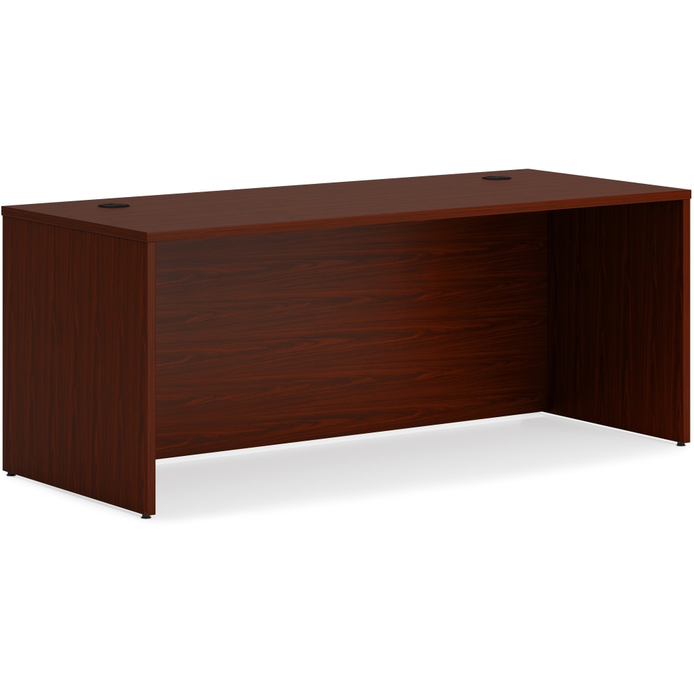 HON Mod 72inW Rectangle Desk Shell, Mahogany MPN:HONLDS7230LT1