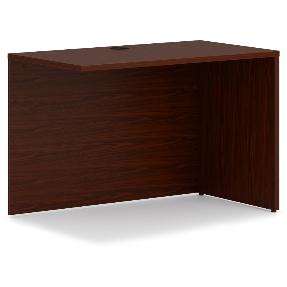 HON Mod 42inW Desk Return Shell Credenza, Mahogany MPN:HONPLRS4224LT1