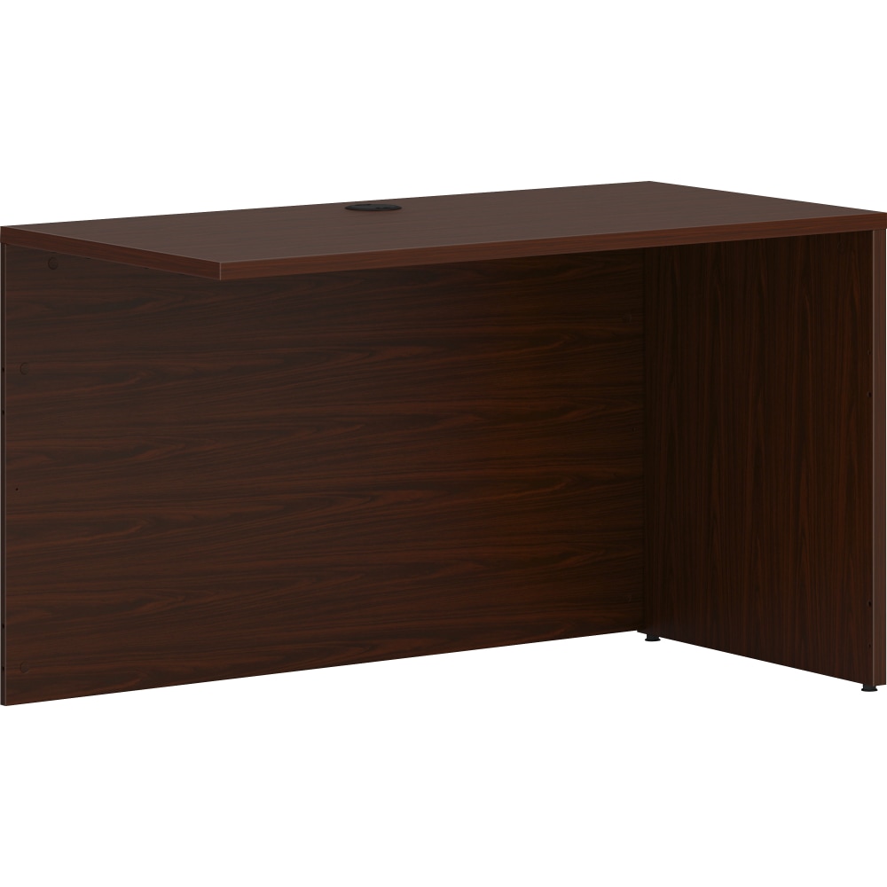 HON Mod 48inW Desk Return Shell Credenza, Mahogany MPN:HONPLRS4824LT1