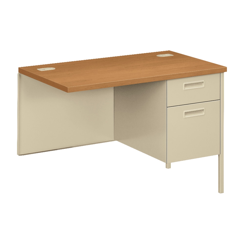 HON Metro Classic 48inW Right Desk Return, Harvest/Putty MPN:P3235RCL