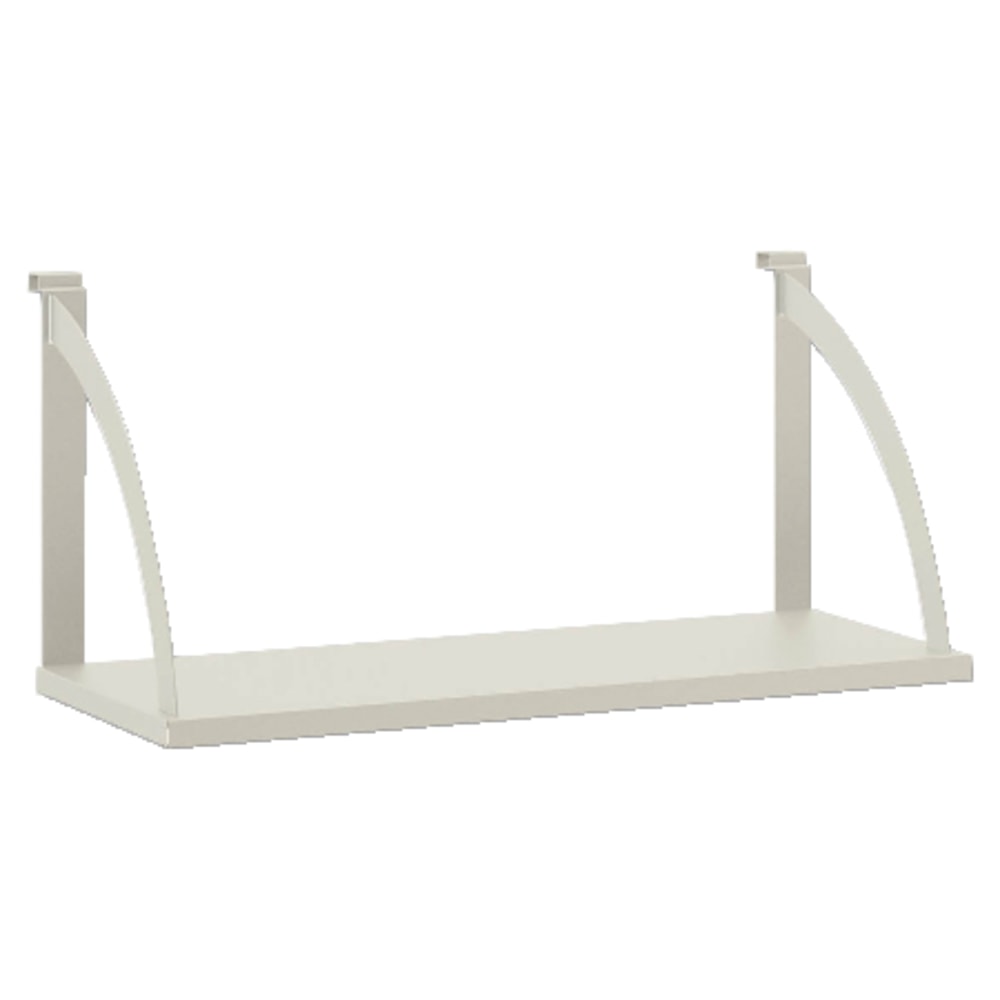 HON Basyx Verse Partition Mounted Steel Hang-On Shelf, 24inW x 14 1/2inD, Gray MPN:VSH24GYGY