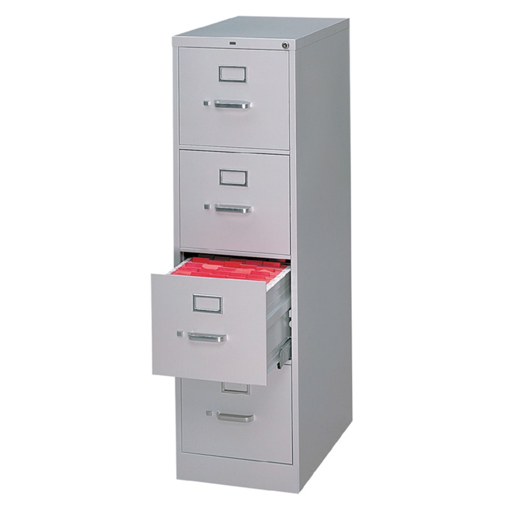 HON 510 25inD Vertical 4-Drawer File Cabinet, Light Gray MPN:HON514P-Q