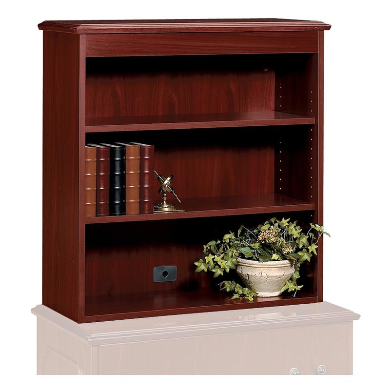 HON 94000 Series? Bookcase Hutch, Mahogany MPN:94210NN