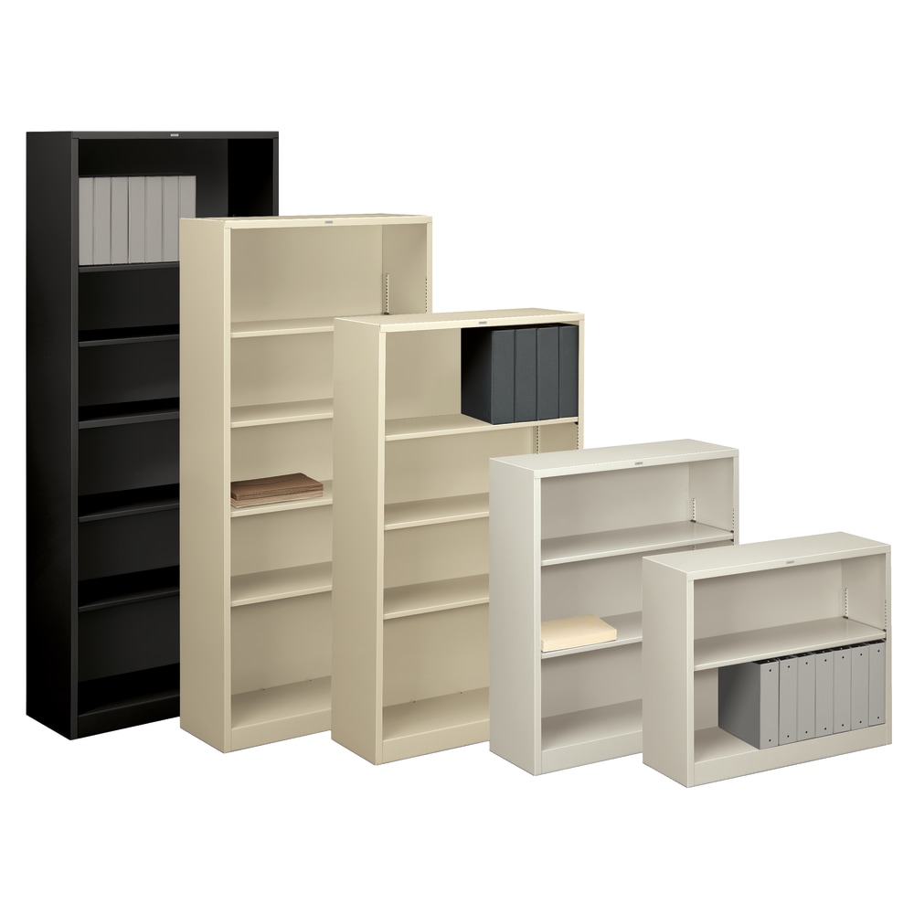 HON Brigade Steel Modular Shelving Bookcase, 2 Shelves, 29inH x 34-1/2inW x 12-5/8inD, Light Gray MPN:S30ABC-Q