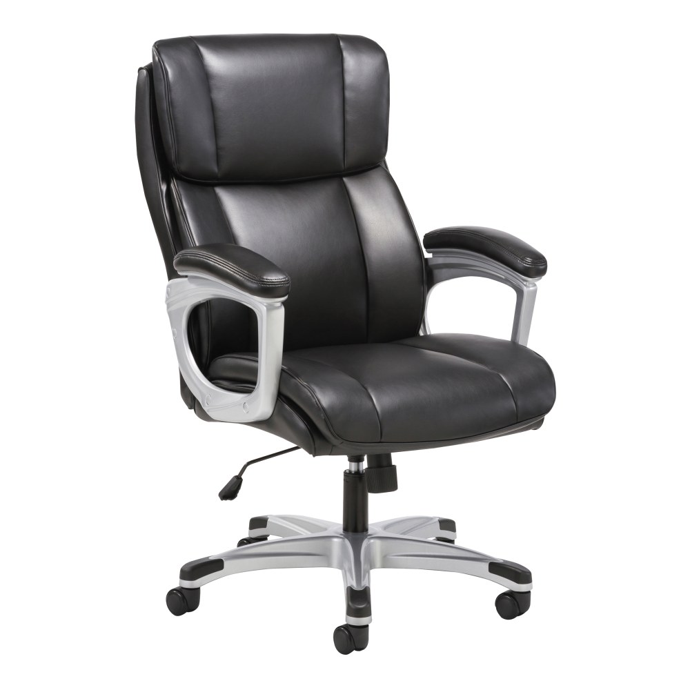 HON Sadie 3-Fifteen Ergonomic Bonded Leather Executive Chair, Black MPN:BSXVST315