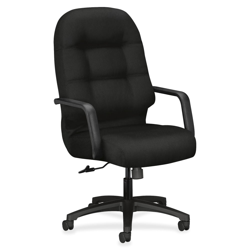 HON Pillow-Soft Fabric Executive High-Back Chair, Black MPN:HON2091CU10T