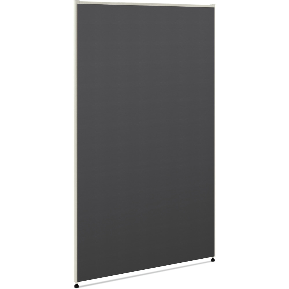 HON Verse Office Partition - 36in Width x 1.5in Depth x 60in Height - Metal - Graphite MPN:HONP6036VUR19Q