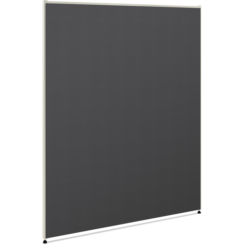 HON Verse Office Partition - 48in Width x 1.5in Depth x 60in Height - Metal - Graphite MPN:HONP6048VUR19Q