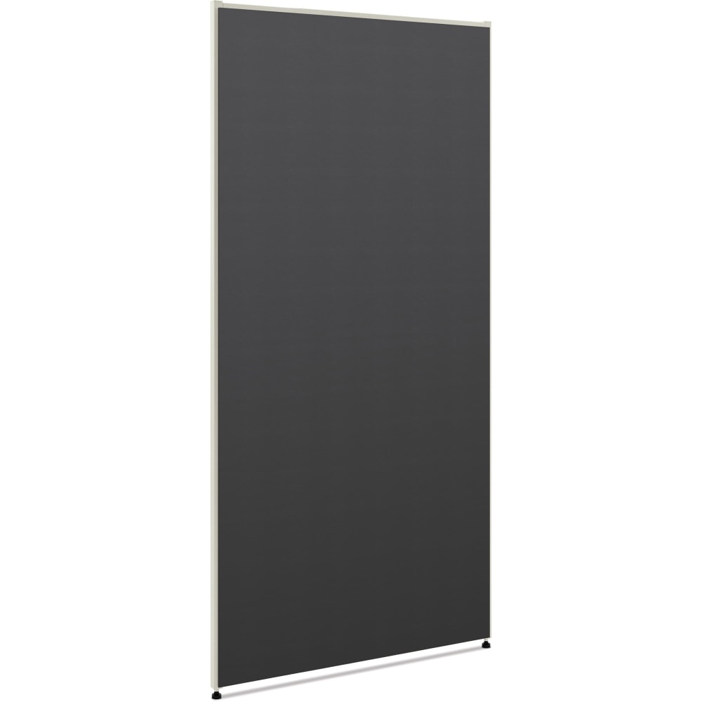 HON Verse Office Partition - 36in Width x 1.5in Depth x 72in Height - Metal - Graphite MPN:HONP7236VUR19Q