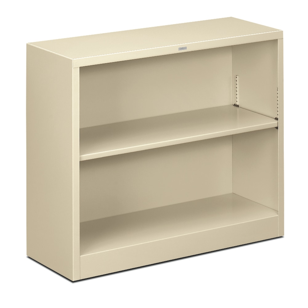 HON Brigade Steel Bookcase, 2 Shelves, Putty MPN:S30ABC-L