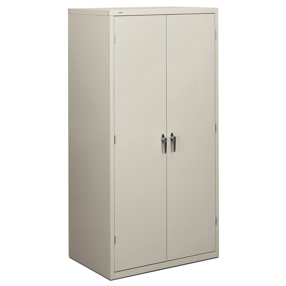 HON Brigade 5-Shelf Storage Cabinet, Adjustable Shelves, 72inH x 36inW x 24-1/4inD, Light Gray MPN:SC2472-Q