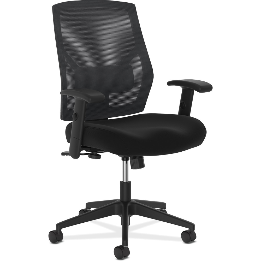 HON Crio Fabric Mid-Back Task Chair, Black MPN:BSXVL581ES10T