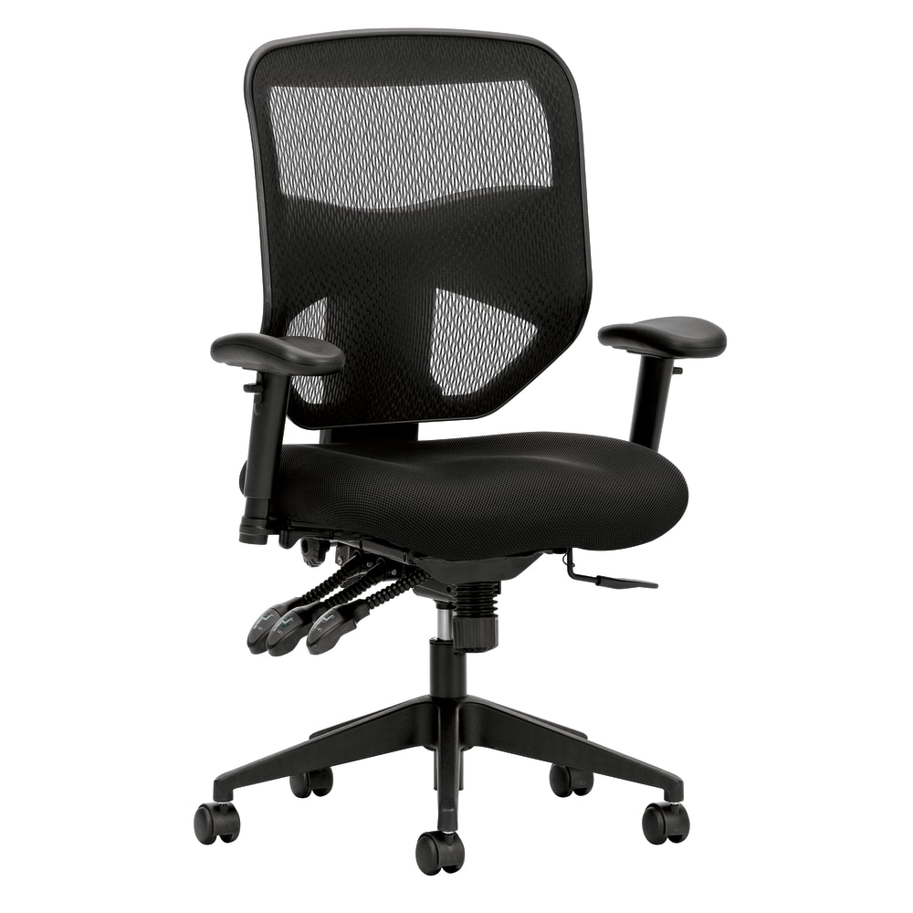 HON Prominent Mesh/Fabric High-Back Task Chair, Black MPN:VL532MM10