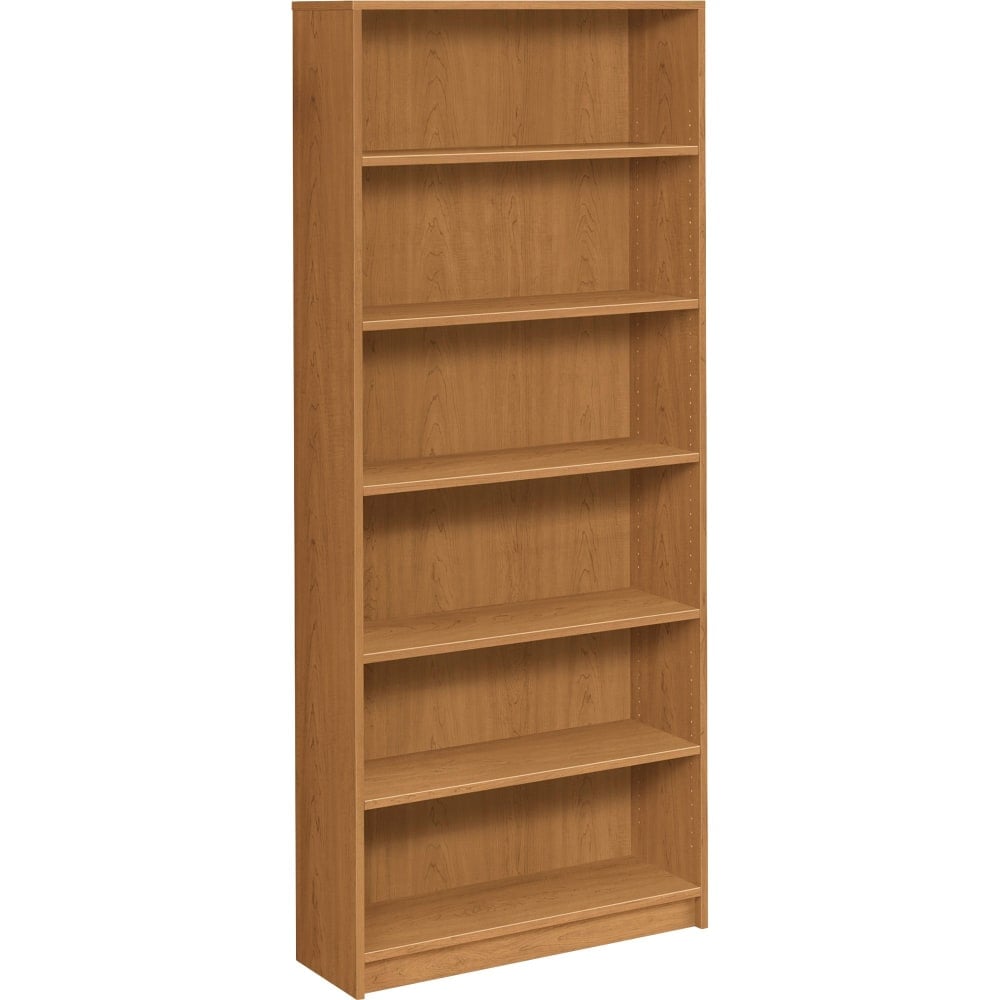 HON 1870 84inH 6-Shelf Bookcase, Harvest MPN:1877C