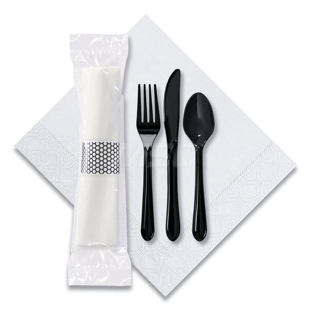 Paper & Plastic Cups, Plates, Bowls & Utensils, Flatware Type: Cutlery , Material: Plastic , Color: Black  MPN:HFM119901