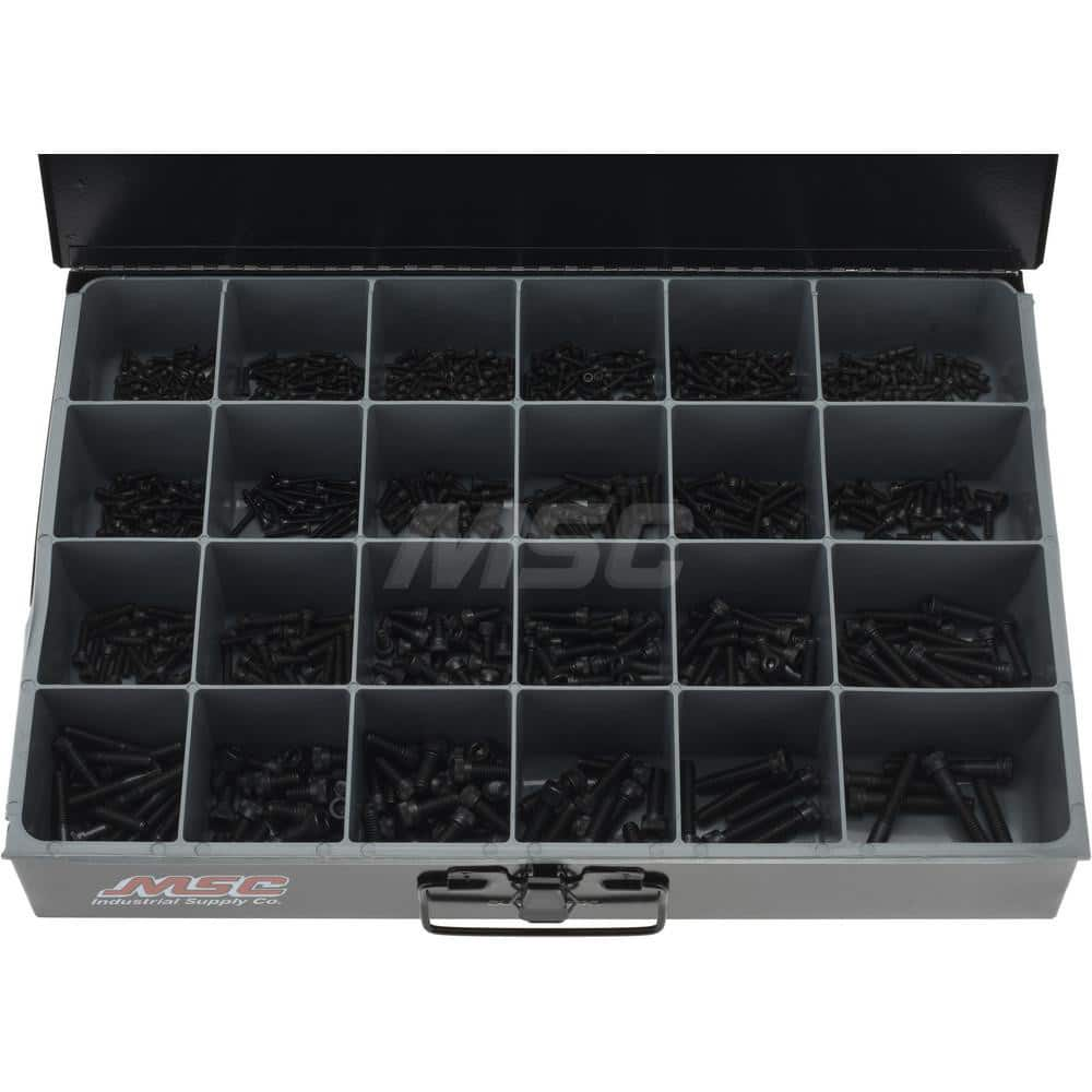 724 Piece Alloy Steel Socket Head Cap Screws MPN:560002650