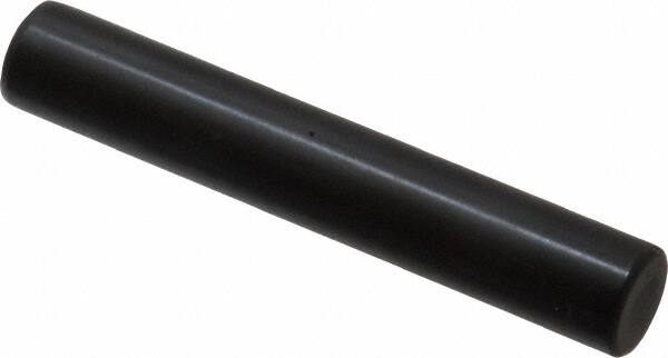 Standard Dowel Pin: 10 x 60 mm, Alloy Steel, Grade 8, Black Luster Finish MPN:02099