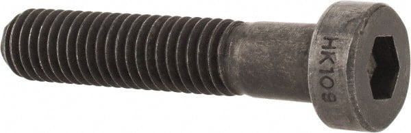 Low Head Socket Cap Screw: M8 x 1.25, 40 mm Length Under Head, Low Socket Cap Head, Hex Socket Drive, Alloy Steel, Black Oxide Finish MPN:69480