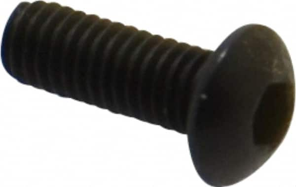 M3x0.50 8mm Length Under Head Hex Socket Drive Button Socket Cap Screw MPN:86001